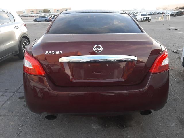 1N4AA51E69C848913 - 2009 NISSAN MAXIMA S BURGUNDY photo 6