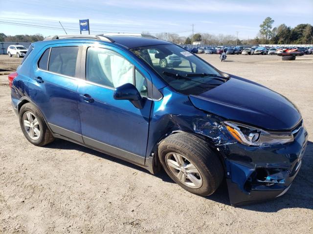 3GNCJLSB6KL315120 - 2019 CHEVROLET TRAX 1LT BLUE photo 4