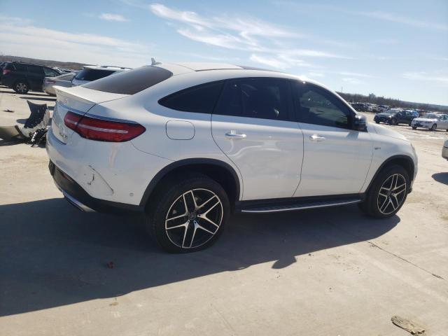 4JGED6EB8KA154701 - 2019 MERCEDES-BENZ GLE COUPE 43 AMG WHITE photo 3