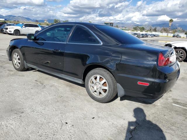 1HGCG32252A025693 - 2002 HONDA ACCORD SE BLACK photo 2