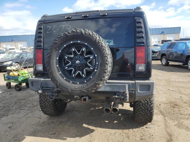 5GRGN23U95H102673 - 2005 HUMMER H2 BLACK photo 6