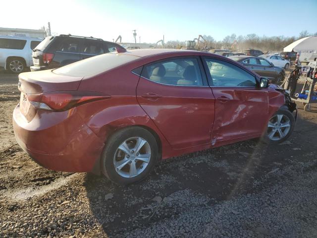 KMHDH4AE6GU505549 - 2016 HYUNDAI ELANTRA SE MAROON photo 3