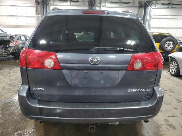 5TDZA23C86S570730 - 2006 TOYOTA SIENNA CE BLUE photo 6