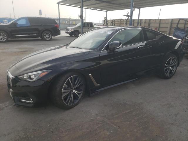 JN1EV7KK1NM600088 - 2022 INFINITI Q60 LUXE BLACK photo 1