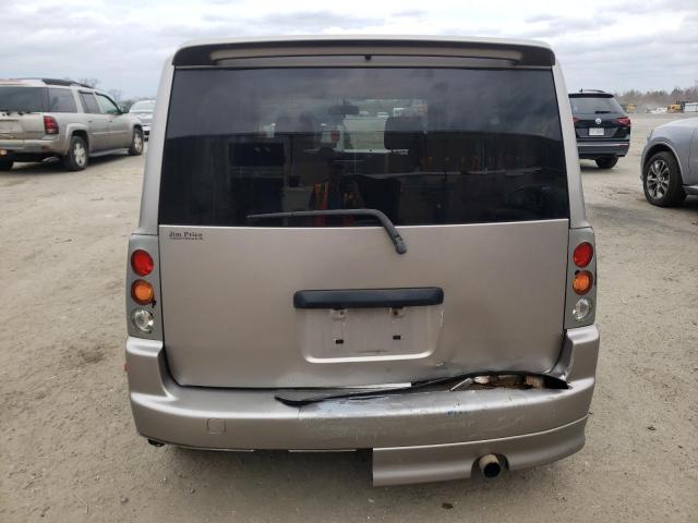 JTLKT334650184243 - 2005 TOYOTA SCION XB SILVER photo 6