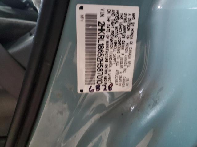 2HKRL18652H587010 - 2002 HONDA ODYSSEY EX SILVER photo 13