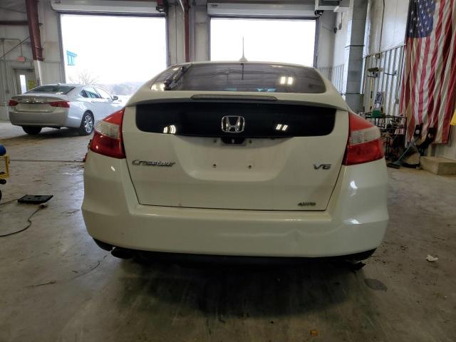 5J6TF2H5XCL003167 - 2012 HONDA CROSSTOUR EXL თეთრი ფოტო 6