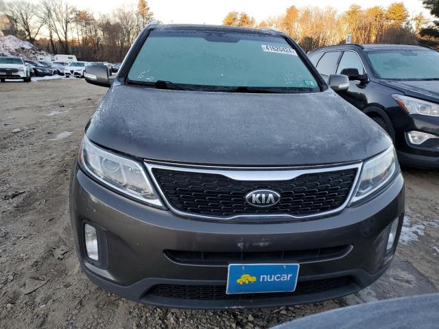 5XYKUDA76FG555280 - 2015 KIA SORENTO EX GRAY photo 5