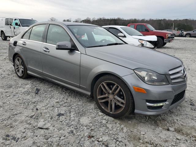 WDDGF4HB1DA858884 - 2013 MERCEDES-BENZ C 250 GRAY photo 4