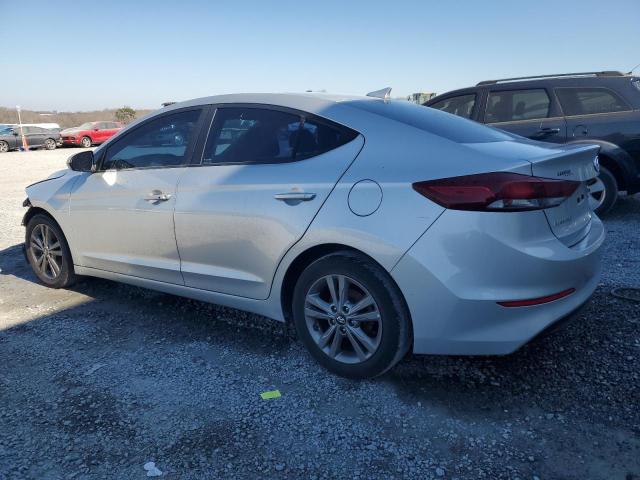 5NPD84LF0JH396534 - 2018 HYUNDAI ELANTRA SEL SILVER photo 2