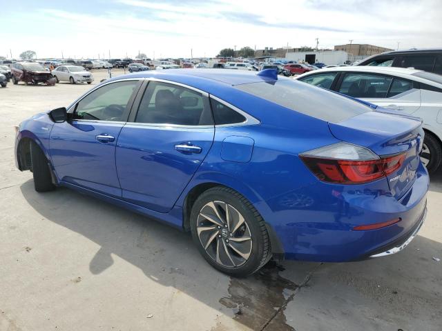 19XZE4F95KE020972 - 2019 HONDA INSIGHT TOURING BLUE photo 2