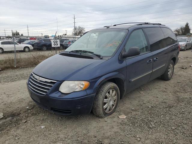 2A4GP54L06R871291 - 2006 CHRYSLER TOWN & COU TOURING ლურჯი ფოტო 1