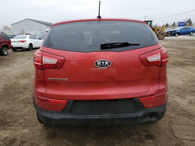 KNDPB3A2XC7316303 - 2012 KIA SPORTAGE B RED photo 6