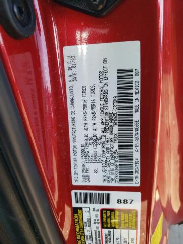 3TYRX5GN8PT075154 - 2023 TOYOTA TACOMA ACCESS CAB წითელი ფოტო 13