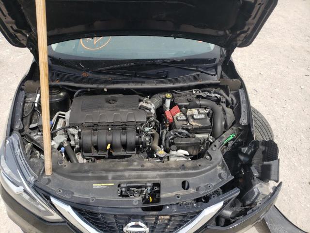 3N1AB7AP0KY345348 - 2019 NISSAN SENTRA S შავი ფოტო 7