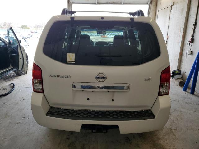5N1AR18U38C615994 - 2008 NISSAN PATHFINDER S WHITE photo 6