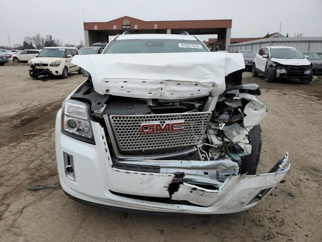 2GKFLZEK2F6214198 - 2015 GMC TERRAIN DENALI WHITE photo 5