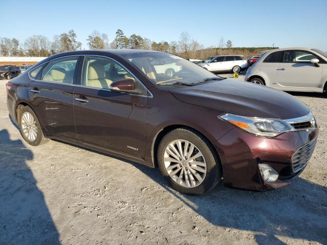 4T1BD1EB9EU035421 - 2014 TOYOTA AVALON HYBRID BURGUNDY photo 4