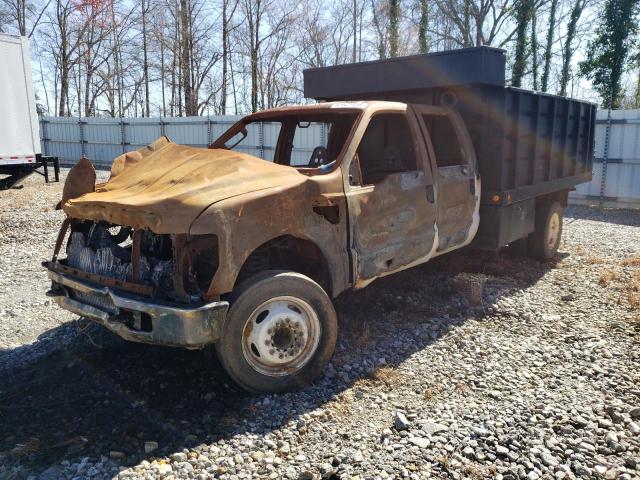 1FDXW46RX8EC55193 - 2008 FORD F450 SUPER DUTY BURN photo 1