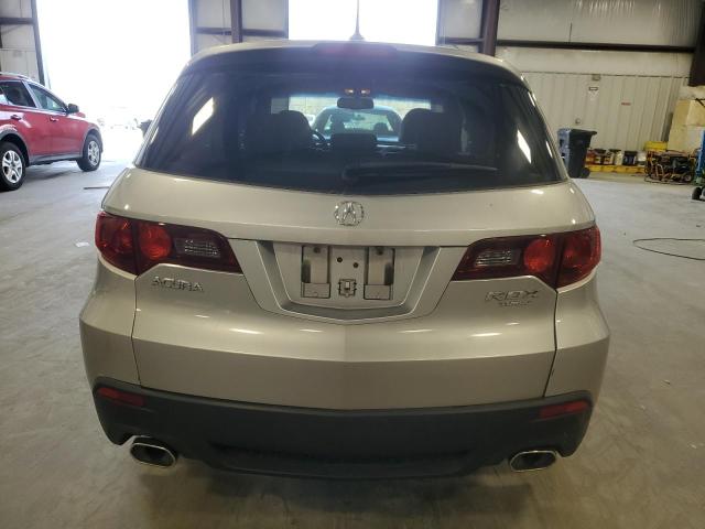 5J8TB2H56CA001110 - 2012 ACURA RDX TECHNOLOGY SILVER photo 6