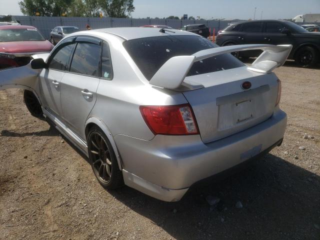 JF1GE766X9G508510 - 2009 SUBARU IMPREZA WRX SILVER photo 3