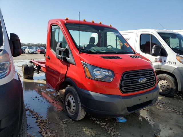 1FDRS9ZM4JKB25810 - 2018 FORD TRANSIT T-350 HD RED photo 4