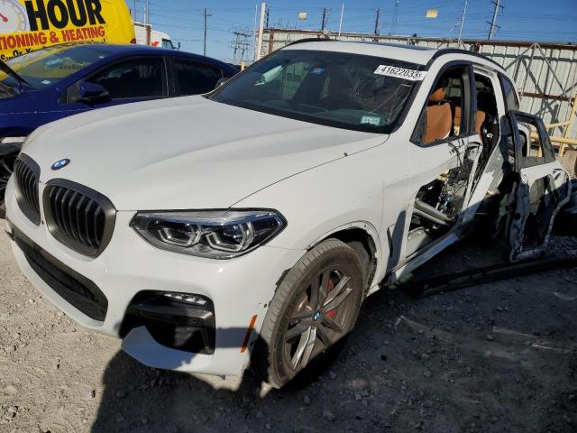 5UXTY9C02M9F57419 - 2021 BMW X3 XDRIVEM40I WHITE photo 1