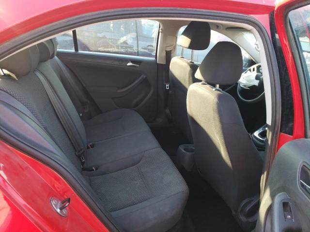 3VW2K7AJ3BM386204 - 2011 VOLKSWAGEN JETTA BASE RED photo 10