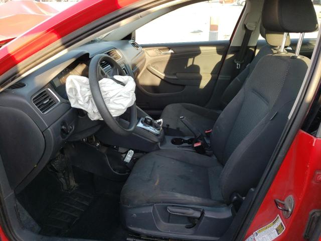 3VW2K7AJ3BM386204 - 2011 VOLKSWAGEN JETTA BASE RED photo 7