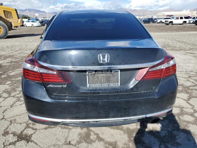 1HGCR2F36HA260877 - 2017 HONDA ACCORD LX BLACK photo 6