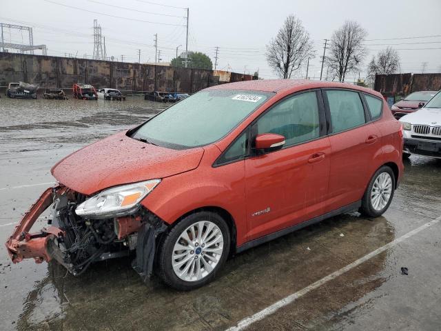 1FADP5AU7JL105104 - 2018 FORD C-MAX SE RED photo 1