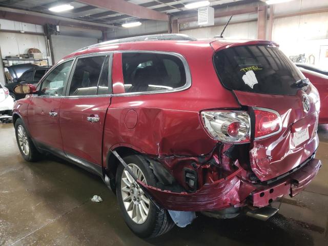 5GAKRCED0CJ284015 - 2012 BUICK ENCLAVE RED photo 2