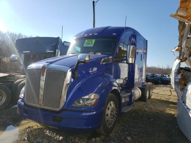 1XKYD49X2KJ175737 - 2019 KENWORTH CONSTRUCTI T680 BLUE photo 2