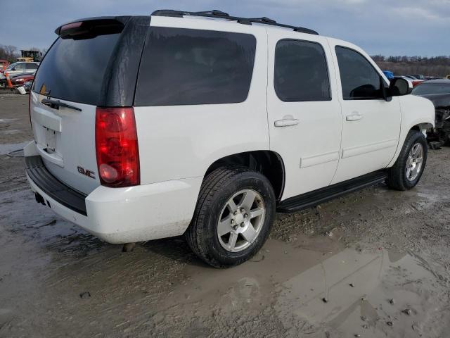 1GKEC23369R281085 - 2009 GMC YUKON SLE WHITE photo 3