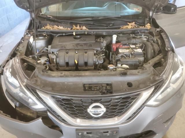 3N1AB7AP9HY335989 - 2017 NISSAN SENTRA S SILVER photo 11