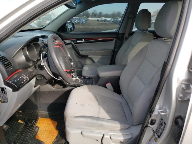 5XYKT4A16BG087253 - 2011 KIA SORENTO BASE SILVER photo 7