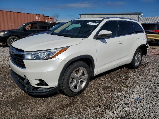 2016 TOYOTA HIGHLANDER LIMITED, 