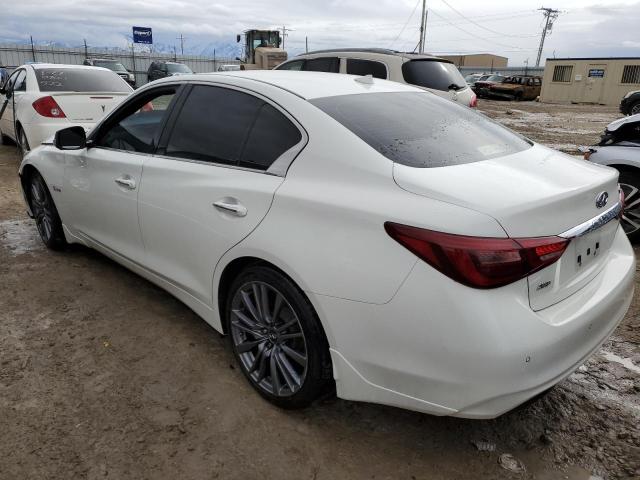 JN1FV7AR7JM480195 - 2018 INFINITI Q50 RED SPORT 400 WHITE photo 2