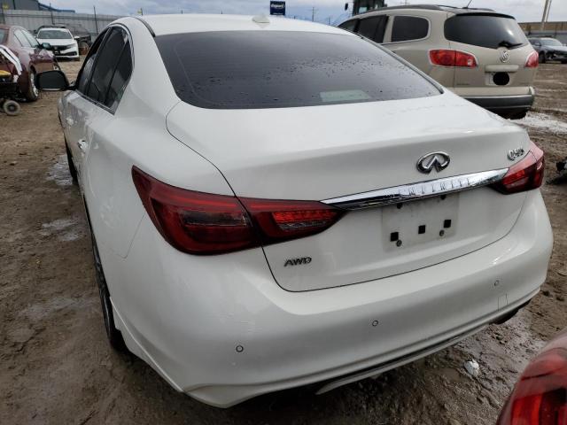 JN1FV7AR7JM480195 - 2018 INFINITI Q50 RED SPORT 400 WHITE photo 6