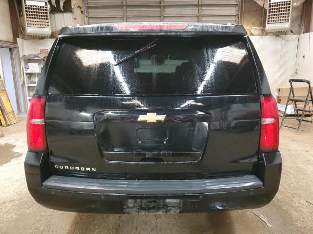 1GNSKHKC4KR180937 - 2019 CHEVROLET SUBURBAN K1500 LT BLACK photo 6