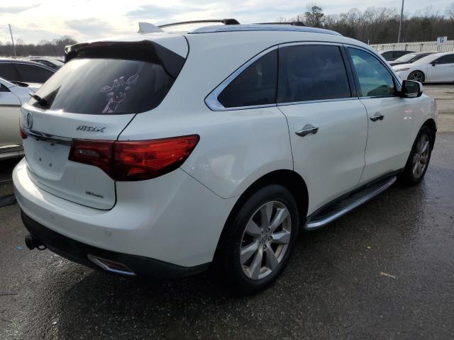 5FRYD4H86FB011232 - 2015 ACURA MDX ADVANCE WHITE photo 3