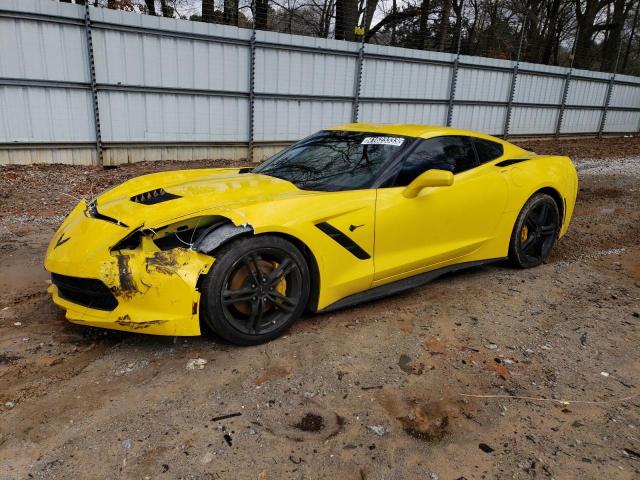 1G1YB2D73G5125628 - 2016 CHEVROLET CORVETTE STINGRAY 1LT YELLOW photo 1