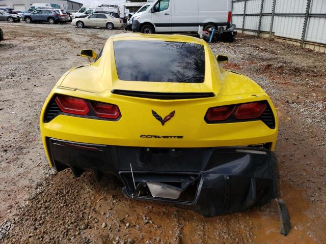 1G1YB2D73G5125628 - 2016 CHEVROLET CORVETTE STINGRAY 1LT YELLOW photo 6