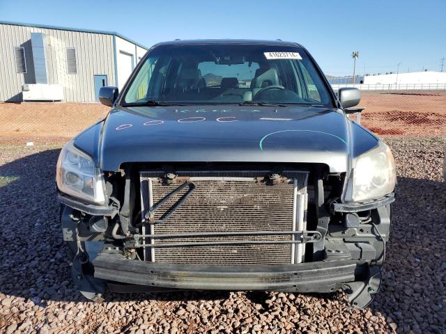 5FNYF18557B033143 - 2007 HONDA PILOT EXL GRAY photo 5