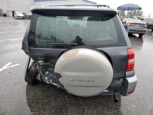 JTEGD20VX40005668 - 2004 TOYOTA RAV4 GRAY photo 6