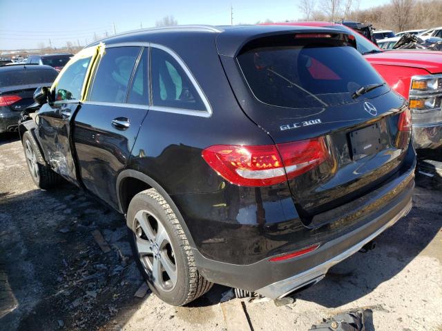 WDC0G4KB5HF154790 - 2017 MERCEDES-BENZ GLC 300 4MATIC BLACK photo 2