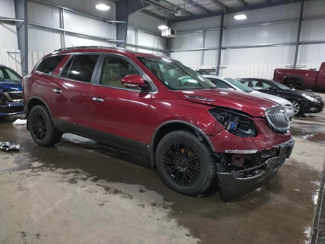 5GAER23768J294480 - 2008 BUICK ENCLAVE CXL RED photo 4