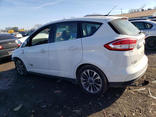 1FADP5FU1HL107840 - 2017 FORD C-MAX TITANIUM WHITE photo 2