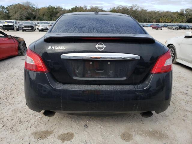 1N4AA51E29C824592 - 2009 NISSAN MAXIMA S BLACK photo 6