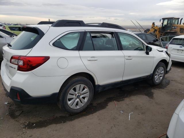 4S4BSAAC8J3245707 - 2018 SUBARU OUTBACK 2.5I WHITE photo 3